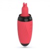 Crushious Clitoral Vibrator with Suction Crushious Scarlet Red Clit Toys