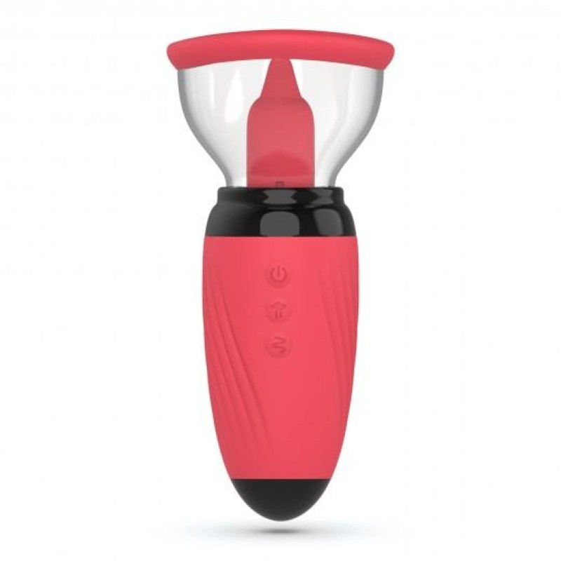 Clitoral Vibrator with Suction Crushious Scarlet Red Crushious Clitoral Vibrator with Suction Crushious Scarlet Red Clit Toys