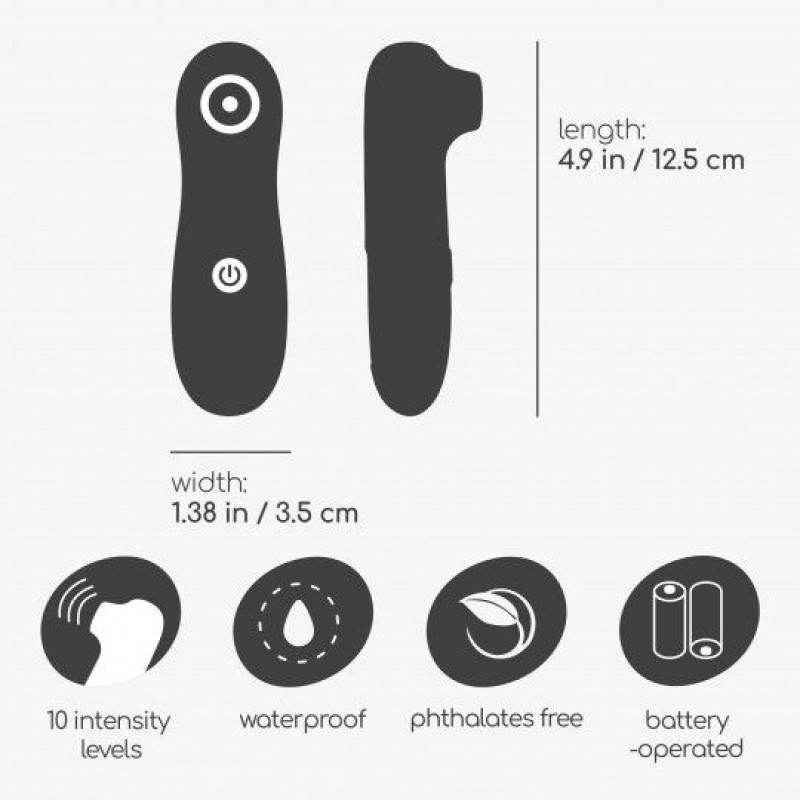 Crushious Clitoral Vibrator Crushious Sookie Purple Clit Toys