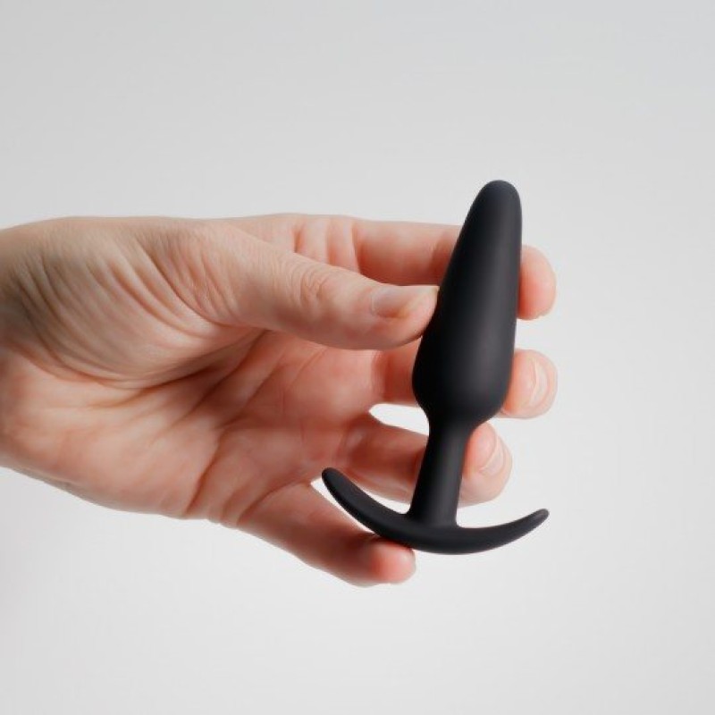 Crushious Butt Plug Crushious Tic Black Non-Vibrating butt plugs