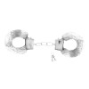 Furry Handcuffs Crushious Love Cuffs White