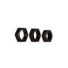  Cock Ring Set Zero Tolerance Lug Nuts 3pcs Black 