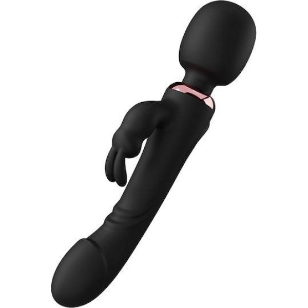 Δονητής Rabbit & Wand Great Mix Mokko Toys Μαύρος Δονητής Rabbit & Wand Great Mix Mokko Toys Μαύρος