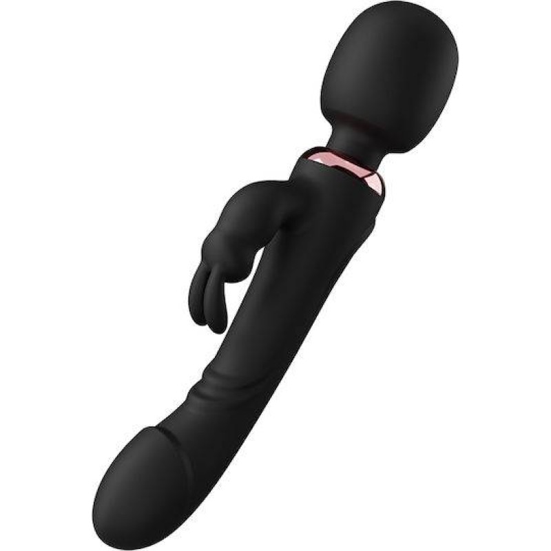 Δονητής Rabbit & Wand Great Mix Mokko Toys Μαύρος Mokko Toys Δονητής Rabbit & Wand Great Mix Mokko Toys Μαύρος Rabbit