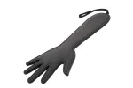 Hand Paddle Darkness Fetish Μαύρο