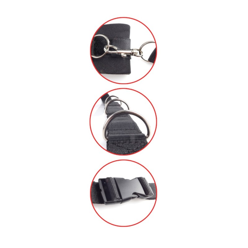 Fetish Fantasy Series Ultimate Bed Restraint System Fetish Fantasy Series Black Restraints