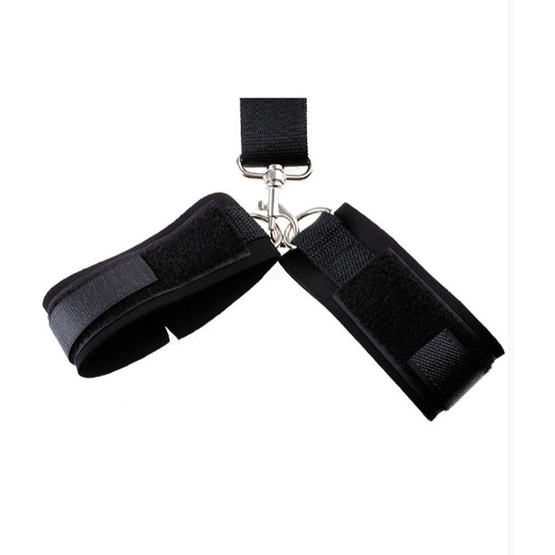 Ohmama Fetish Neoprene Gag With Hand Cuffs Ohmama Black Ball Gags