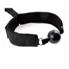 Ohmama Fetish Neoprene Gag With Hand Cuffs Ohmama Black Ball Gags