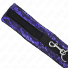 KINK Κολάρο με Λουρί KINK Velvet Lace Μοβ Κολάρα