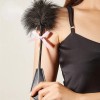 Love Market Βίτσα με Φτερό Love Market Μαύρη Μαστίγια & Paddles