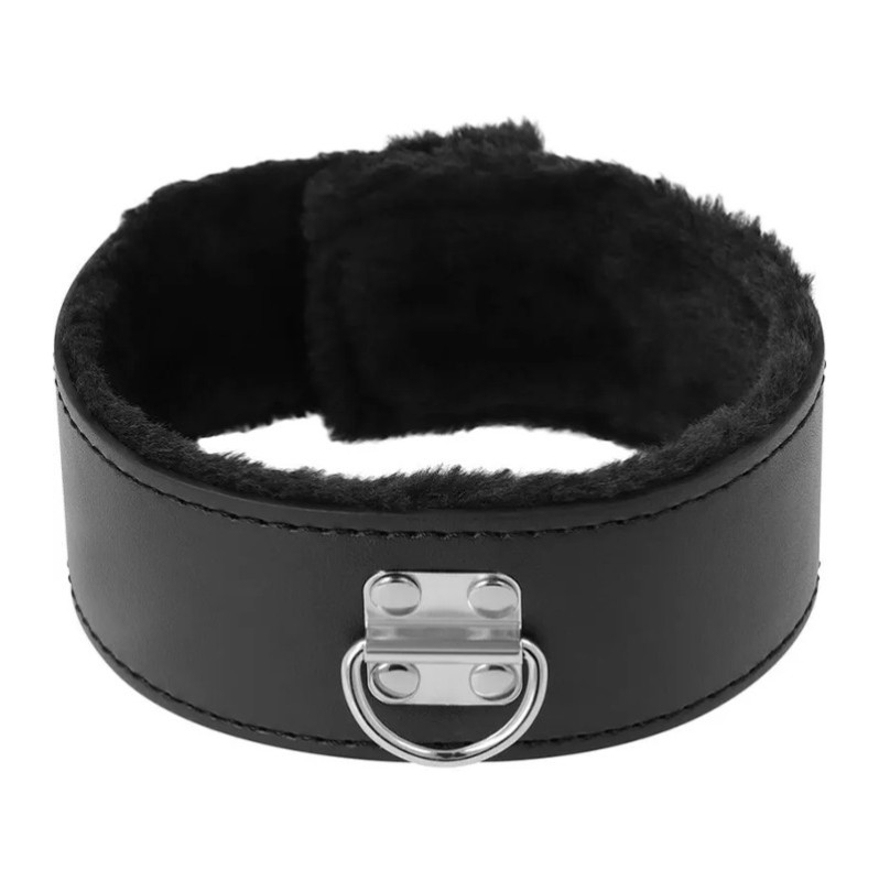 Collar & Leash Darkness Darkness Furry Black