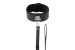 Collar & Leash Darkness Darkness Furry Black