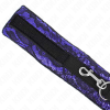 Collar & Leash KINK Velvet Lace Purple