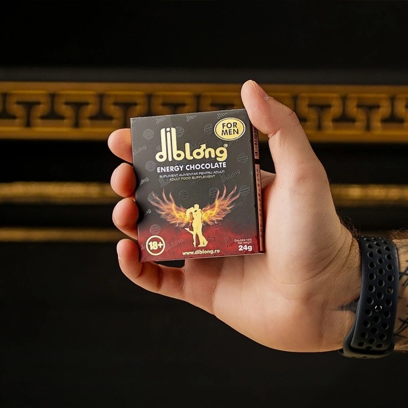 Diblong  Αφροδισιακή Diblong Energy Σοκολάτα 24gr Διεγερτικά