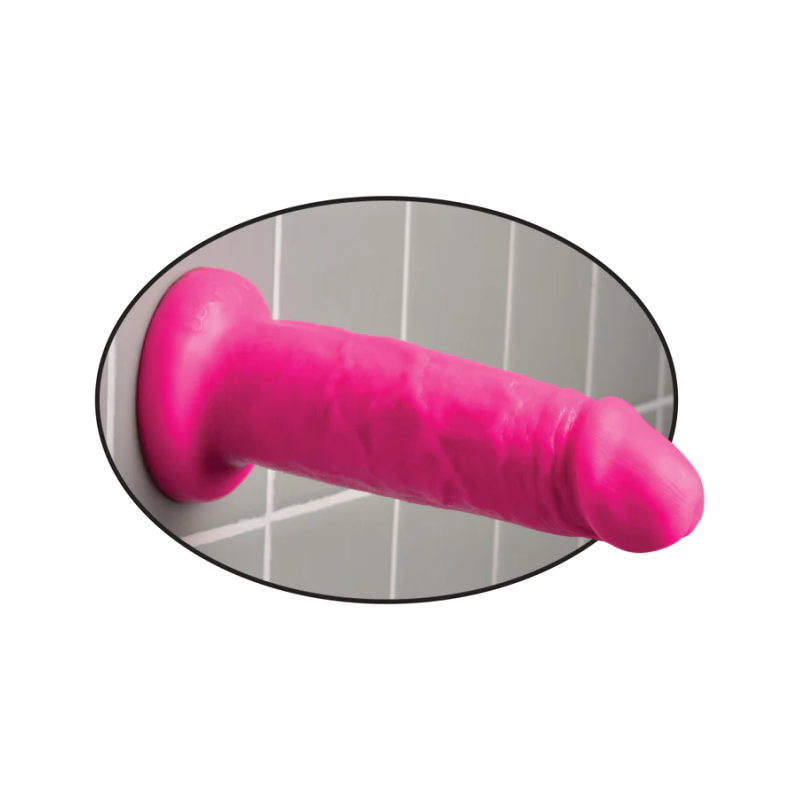 Realistic Dildo Dillio Chub 18cm Pink