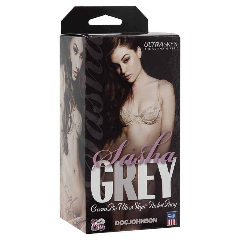 Αυνανιστήρι Αιδοίο Doc Johnson Sacha Grey Pocket Pussy Μπεζ