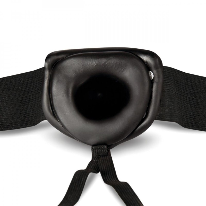 Ρεαλιστικό Strap-On Dr.Skin Με Κούφιο Dildo 17.8cm Μαύρο Dr. Skin Ρεαλιστικό Strap-On Dr.Skin Με Κούφιο Dildo 17.8cm Μαύρο Γυναικεία Strap-On