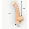Dr. Skin Ρεαλιστικό Dildo Love Market 18cm Μπεζ Ρεαλιστικά