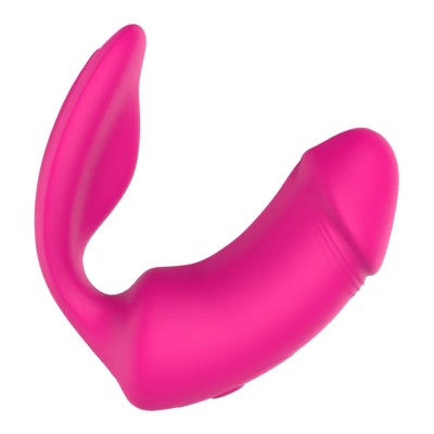 Clitoral Vibrator Dreamtoys with Remote Control Remote Duo Pleaser Pink Clitoral Vibrator Dreamtoys with Remote Control Remote Duo Pleaser Pink