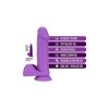 Realistic Dildo Blush Neo 25.4cm Purple Realistic Dildo Blush Neo 25.4cm Purple
