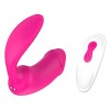 Clitoral Vibrator Dreamtoys with Remote Control Remote Duo Pleaser Pink