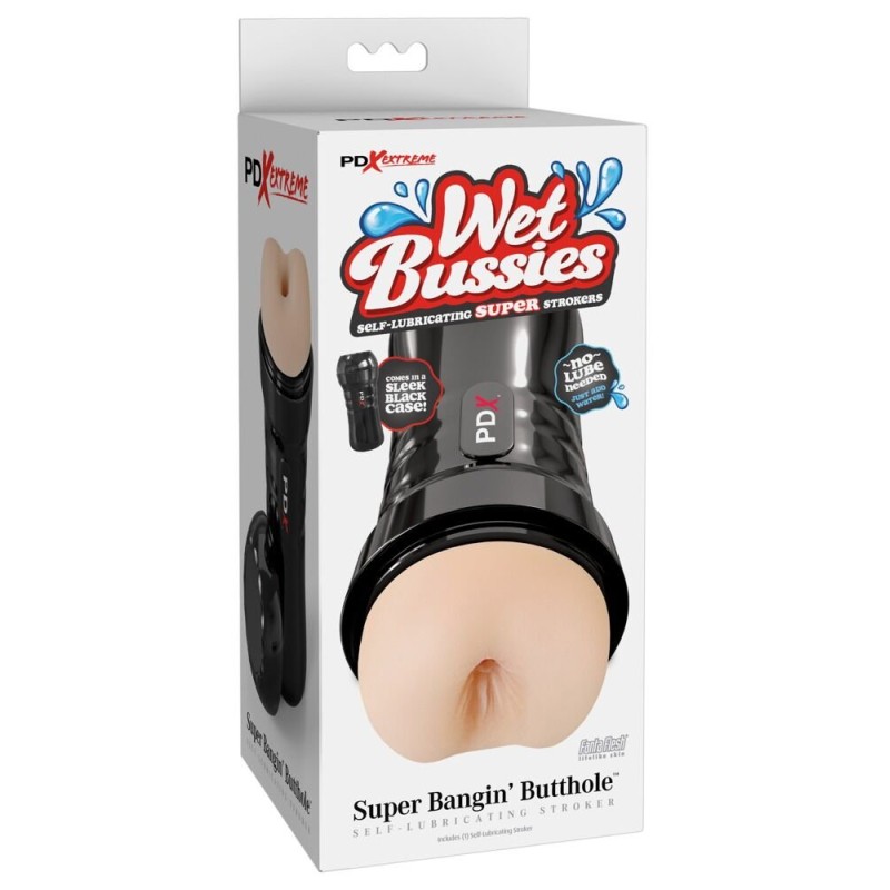 Pipedream Extreme Anus Stroker Wet Bussies Super Banging Butthole Nude With anus opening