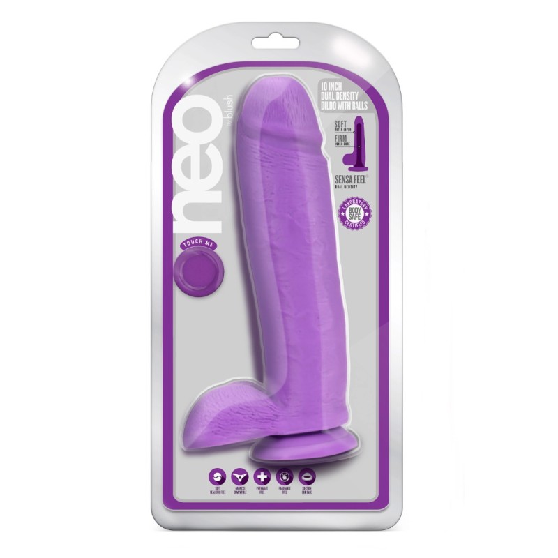 Ρεαλιστικό Dildo Blush Neo 25.4cm Μοβ Blush Ρεαλιστικό Dildo Blush Neo 25.4cm Μοβ Ρεαλιστικά