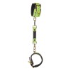 Dreamtoys Leather Cuffs Radiant Glow in the Dark Green Leather handcuffs