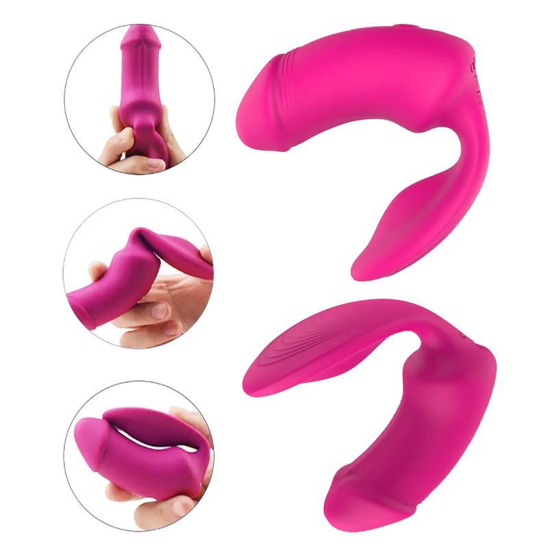 Clitoral Vibrator Dreamtoys with Remote Control Remote Duo Pleaser Pink Dreamtoys Clitoral Vibrator Dreamtoys with Remote Control Remote Duo Pleaser Pink Sex Toys For Couples