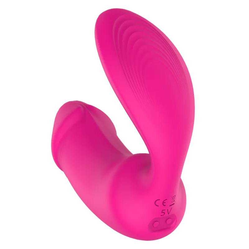 Clitoral Vibrator Dreamtoys with Remote Control Remote Duo Pleaser Pink Dreamtoys Clitoral Vibrator Dreamtoys with Remote Control Remote Duo Pleaser Pink Sex Toys For Couples