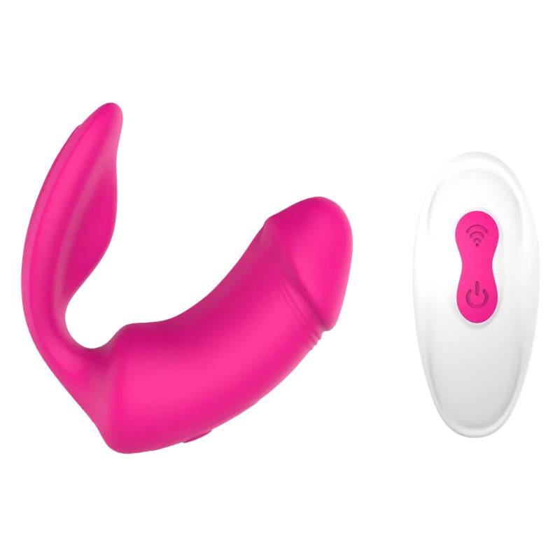 Clitoral Vibrator Dreamtoys with Remote Control Remote Duo Pleaser Pink Dreamtoys Clitoral Vibrator Dreamtoys with Remote Control Remote Duo Pleaser Pink Sex Toys For Couples