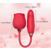 Love Market Κλειτοριδικός Δονητής Love Market Διπλός με Thrusting Αυγό Μαύρος Κλειτοριδικά