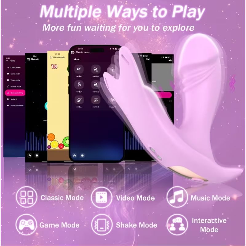 Κλειτοριδικός Δονητής με App Love Market Victor Ροζ