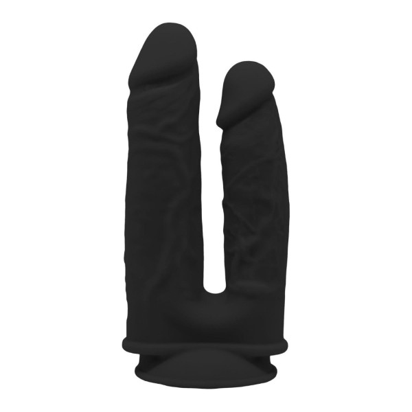 Διπλό Dildo Dreamtoys Double Penetrator 19.5cm Μαύρο