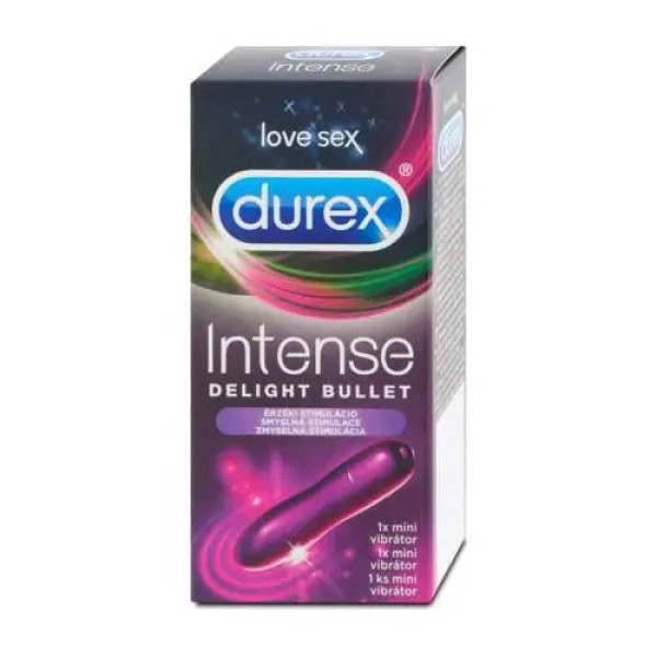 Μίνι Δονητής Durex Pure Pleasure 9cm Μοβ