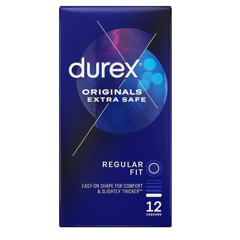 Durex Condoms Durex Extra Safe Thiker 12pcs Condoms