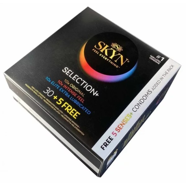 Προφυλακτικά Διάφορα SKYN Selection+ 35τμχ Προφυλακτικά Διάφορα SKYN Selection+ 35τμχ