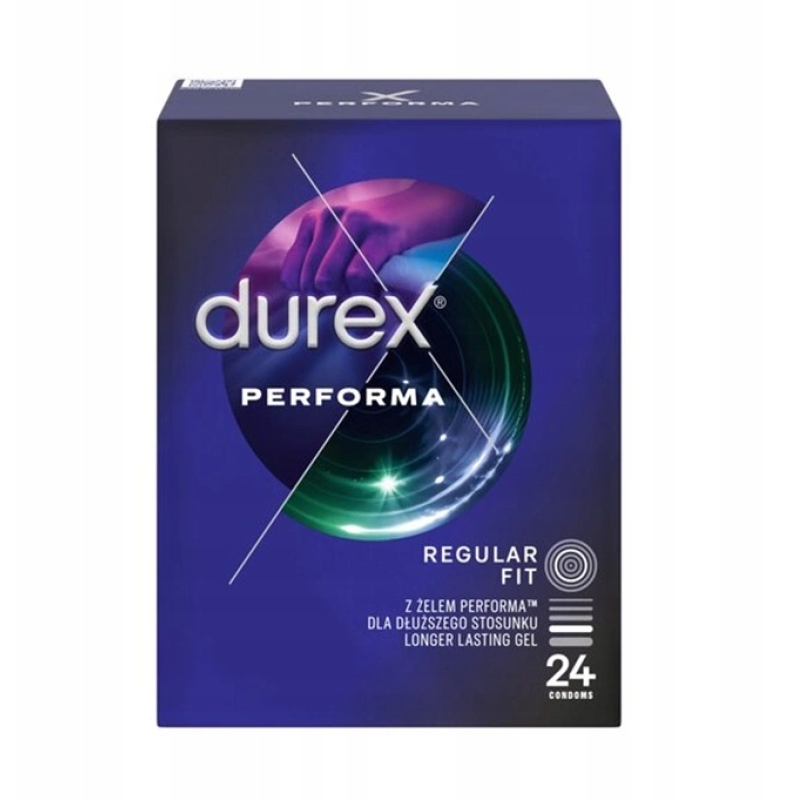 Προφυλακτικά Με Επιβραδυντικό Durex Performa 24τμχ