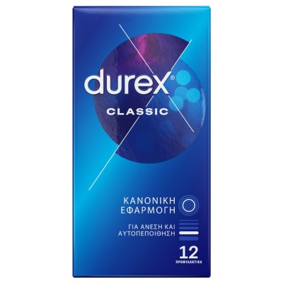 Condoms Durex Classic 12pcs Condoms Durex Classic 12pcs