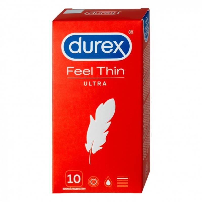 Προφυλακτικά Λεπτά Durex Feel Ultra Thin 10τμχ