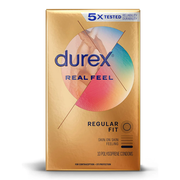 Προφυλακτικά Λεπτά Durex Real Feel 10τμχ