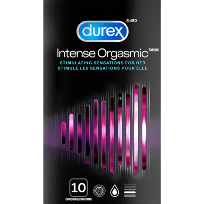 Condoms Durex Intense Orgasmic 10pcs Condoms Durex Intense Orgasmic 10pcs