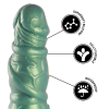 EPIC Realistic Dildo Epic Hades 19.3cm Green Realistic