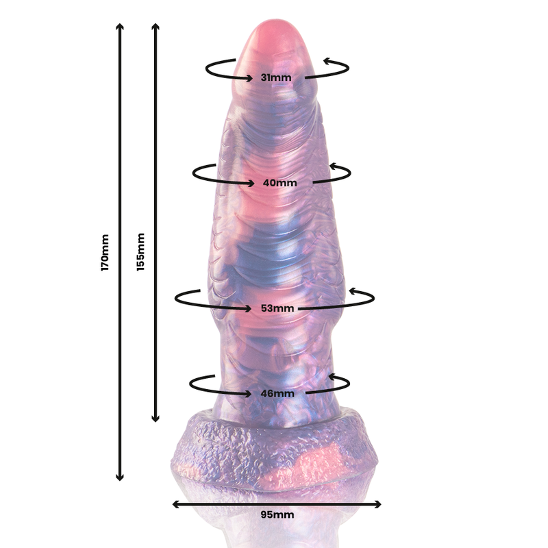 Ρεαλιστικό Dildo Epic Medusa 17cm Μοβ/Ροζ EPIC Ρεαλιστικό Dildo Epic Medusa 17cm Μοβ/Ροζ Ρεαλιστικά