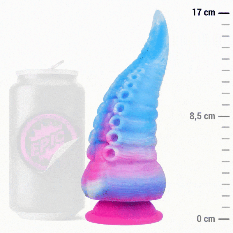 Realistic Dildo Epic Phorcys Tentacle 17cm Blue/Pink EPIC Realistic Dildo Epic Phorcys Tentacle 17cm Blue/Pink Realistic