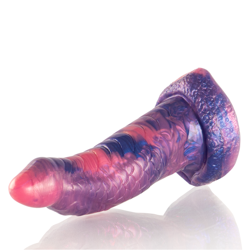 Ρεαλιστικό Dildo Epic Medusa 17cm Μοβ/Ροζ