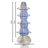 Realistic Dildo Epic Poseidon 19.5cm Blue