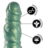 Realistic Dildo Epic Hades 19.3cm Green