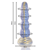 Realistic Dildo Epic Poseidon 19.5cm Blue Realistic Dildo Epic Poseidon 19.5cm Blue