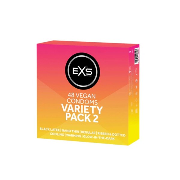 Condoms EXS Variety Pack 2 48pcs